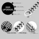 thumbnail image 2 of Collar De Cadena Para Perro Loveshine De Plata Pulida Con Es, 2 of 7