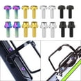 thumbnail image 2 of UNTERING 2Pcs M5x12mm Water Bottle Cage Screw Bolts Alloys Bike Bottle Brackets Rack Bolts Hexagon Socket Head Screws, 2 of 6