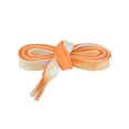 thumbnail image 2 of INSPIRE CHIC Gradient Shoe Laces for Sneakers Tie-Dye Flat Shoe Laces Cute Shoe Strings 1 Pair Orange 140cm/55.1", 2 of 5