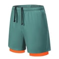thumbnail image 3 of Afdoent Shorts For Women Running Shorts With Built In Liner Chafing Workout Athletic Shorts For Outdoor Sports Yoga Gym Vacation Clothes, 3 of 3