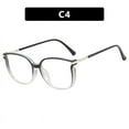 thumbnail image 2 of Reading Glasses for Women Men 3.5 x - Blue Light Blocking Computer Glasses, Oversize Square Eyestrain,Gradient Black, 2 of 9