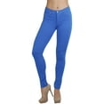 thumbnail image 4 of ToBeInStyle Women's Pull-On Denim Like Skinny Fit Stretch Jegging Pants, 4 of 4