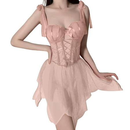 Xuewenshw Women s Lingerie Sexy Crotchless Lingerie for Women Plus Size Sexy Lingerie Women Sleepwear Women Lingerie Womens Night Gown