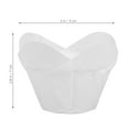 thumbnail image 2 of PENIKOKO 100Ud Holders Para Cupcakes Estilo Lotus Perfectos Para Cafeterías Y Eventos, 2 of 8