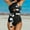 Black Monokini Swimsuits 24, variant on up to 60% off Gifts Usmixi Womens Monokini Swimsuits High Waist Tummy Control Cut-out One-Piece Bathing Suits Sleeveless Halter Striped Print Swimwear White M Up to 65% off