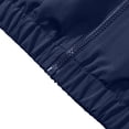 thumbnail image 4 of Iyufng Men's Stand Collar Geometric Color Block Track Jacket Full Zip Rib Cuff Vintage Lightweight Windproof Athletic Coat, 4 of 8