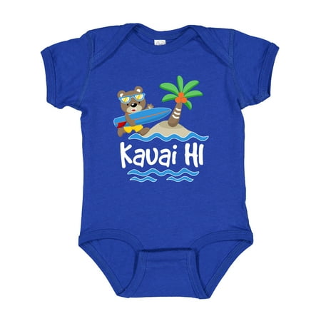 

Inktastic Kauai Hawaii Surfing Boys or Girls Baby Bodysuit