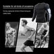 thumbnail image 5 of Sonducket Ropa interior térmica para hombre, medias de invierno para correr, capas base cálidas, ropa deportiva de compresión de manga larga, culturismo Camisetas  XXL 1607 estilo Sonducket AP013385-35, 5 of 6