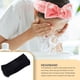 thumbnail image 3 of Sonducket Diademas tejidas con lazo elástico, forro polar de ganchillo, ajustable, ancha, cálida, calentador de orejas, diadema, regalos para mujer Accesorio para el cabello Negro Sonducket AP009571-01B, 3 of 6