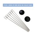 thumbnail image 2 of 50 Packs Solar Panel Guard Clips, Stainless Steel Wire Fence Fasteners Animal Guard Roll Kit For So, 2 of 5