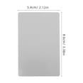 thumbnail image 3 of 10pcs Engraving Business Cards Sublimation Business Cards Metal Business Card Blank Sublimation Blanks Products Cards Blank Sublimation Business Card Blanks, 3 of 5