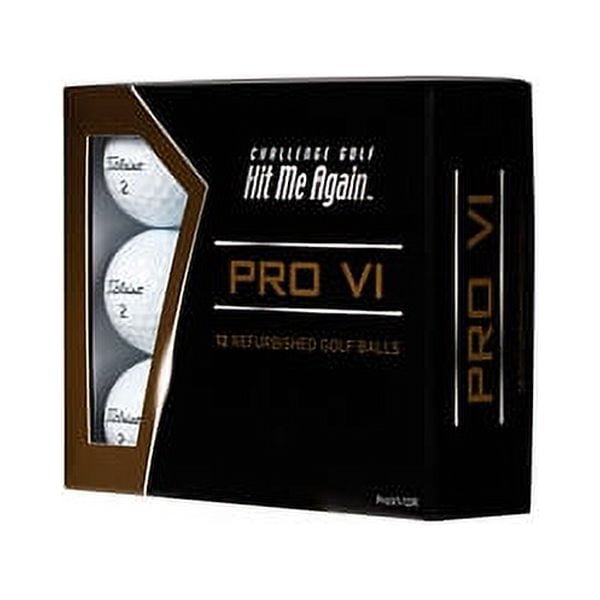 ProV1 Golf Balls, Hit Me Again, White, 12 Pack - Walmart.com