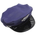 thumbnail image 4 of Cop Officer Hat, Comfortable All-day Wear, Perfect for Costume Parties and Carnival, 4 of 5