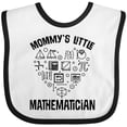 thumbnail image 3 of Inktastic Math Mommys Little Mathematician Boys or Girls Baby Bib, 3 of 4