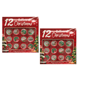 12 Coffees of Christmas K-Cups Set of 2 Premium Holiday Coffee Gift Set