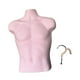 thumbnail image 5 of Maniquí humano colgante para hombre de 23 pulgadas de altura, maniquí de costura para abrigos, 5 of 9