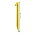thumbnail image 4 of 10 unidades de clavos de plástico para tiendas de campaña de 9,06 pulgadas, clavos fijos para suelo de playa, resistentes al viento, de color amarillo, 4 of 4