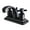 Oil Rubbed Bronze, variant on Kingston Brass KB4641DX 4 in. Centerset Bathroom Faucet, Polished Chrome