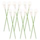 thumbnail image 4 of 12 Uds. Decoraciones artificiales de lirio de Cala, flores artificiales de lirio, adornos de flores falsas, 4 of 5