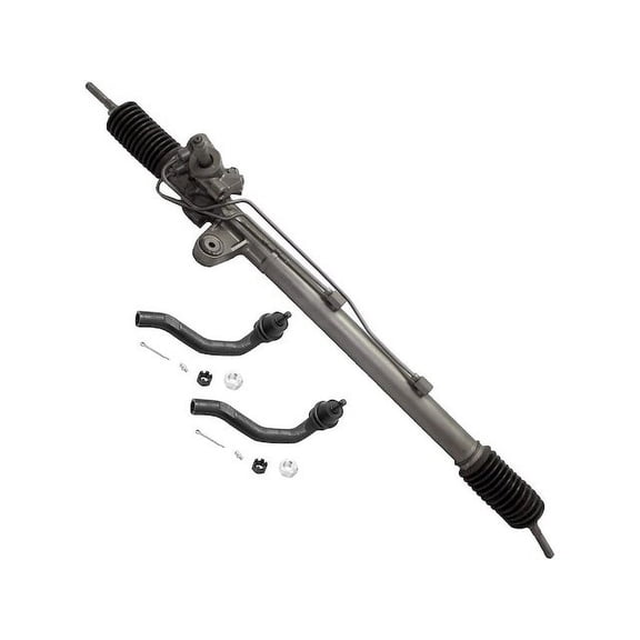 Front Steering Rack and Tie Rod End Kit - Compatible with 2003 - 2007 Honda Accord 2004 2005 2006