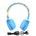 thumbnail image 2 of Auriculares para colocar sobre la oreja, YLFASHION Auriculares Bluetooth para niños Auriculares plegables para niños Auriculares inalámbricos de dibujos animados para niños Probados profesionalmente, 2 of 8