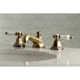 thumbnail image 2 of Kingston Brass KS4463BPL Bel-Air 8" Widespread Bathroom Faucet, Antique Brass, 2 of 4