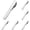 Z-Silver(5PCS), variant on Tie Clips for Men,Classic Style Silver Tie Bar,Tie Pins for Men,Necktie Clip,Business Gift Tie Bar Clip,Stainless Steel Tie Clip for Business,Wedding,Anniversary,Father's Day Gifts and Daily Life,1PC