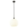 thumbnail image 5 of Innovations Lighting - White Venetian - 1 Light Stem Hung Pendant In Modern, 5 of 7