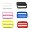thumbnail image 6 of YIEMEEN 10Pcs Tri-Glide Slide Buckle Adjustable Webbing Triglides Sliplock Slider Buttons for Belt Backpack Bags Parts, 6 of 21
