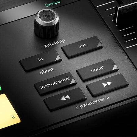 Hercules DJ DJControl Inpulse T7 2-Channel Motorized DJ Controller Black