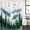 Gray Green Forest Green, variant on Ink Green Forest Shower Curtain Set - Extra Long 72" x 96" Washable Bathtub Curtain with 12 Hooks, Watercolor Modern Mountain Waterproof Fabric Stall Shower Curtains for Bathroom/Bathtub Décor