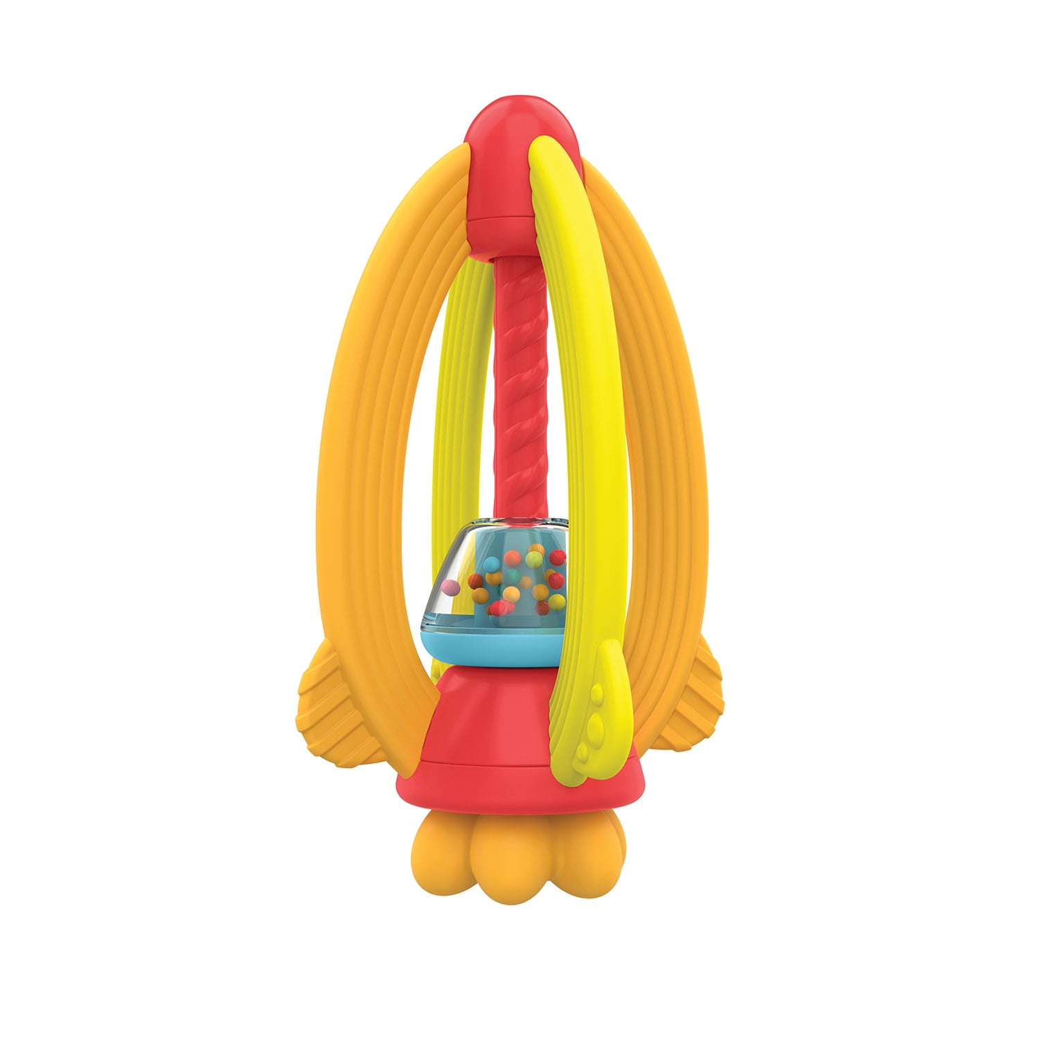 Sassy Toy Baby Kid Child ClanKing Rings Observe Rattle Phone Pretended Play Toys 