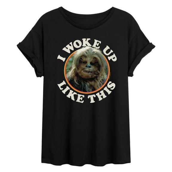 Star Wars - I Woke Up Like This Chewie - Women's Oversized Tee