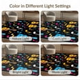 thumbnail image 7 of ODIKA 5'x7' Ultra-Soft Area Rug, Music Note Cd Guitar Piano Key Disc Shape Motifs Keyboard Border None Washable, Bare feet friendly, Silk-Touch for Bedroom Home office, 7 of 7