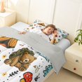 thumbnail image 4 of Erosebridal Happy Camping Kawaii Bear Twin Comforter Sets 3-Piece for Kids Teens,Boys Girls Adventure Accessories Bedding Set,Grey Reversible,Lightweight Room Decor, 4 of 6