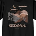 thumbnail image 2 of Adventure Society Sedona Arizona Men's Black T-Shirt-6XL, 2 of 4