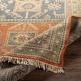 thumbnail image 3 of Mark&Day Wool Rugs, 6x9 Midbuul Rustic Dark Brown Area Rug, Brown Green Blue Carpet for Living Room, Bedroom or Kitchen (6' x 9'), 3 of 6