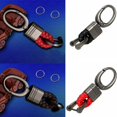 thumbnail image 4 of EIMELI Unisex Handmade Leather Buckle Car Key Chain Motorcycle Keychain Home Keys Holder Organizer, 4 of 9