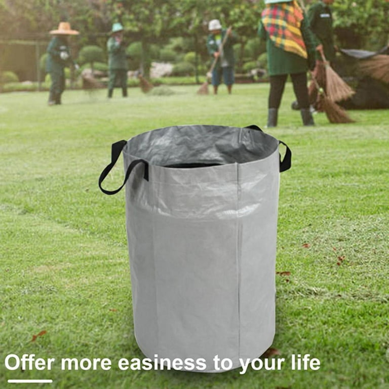Leaf Bags Leaf Bag Holder Reusable Yard Bags Heavy Duty Waterproof