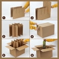 thumbnail image 6 of Cardboard Divider Packing Boxes Kits For Shipping Glassware Dishes Wine, 6 of 7