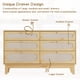thumbnail image 4 of Elegante Cómoda de Ratán Yeshouse con 6 Cajones Nicos, Diseño Bohemio, Patas de Madera y Estructura Segura para Dormitorio., 4 of 9