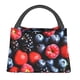 thumbnail image 1 of Fotbe Variety Of Fruits And Berries Bolsa Térmica Portátil con Estampado, Bolsa de Entrega de Alimentos Aislada, Bolsa Reutilizable de Gran Capacidad para Comidas y Supermercado, 1 of 6