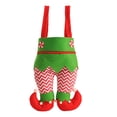 thumbnail image 1 of Bolsas de regalos, pantalones de elfo de Navidad, bolsa de dulces de elfo de Navidad, bolsa de regalo para niños, solución innovadora, 1 of 7