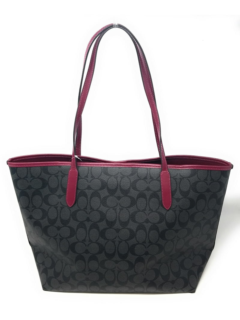 COACH Designer Women's City Tote in Signature Canvas