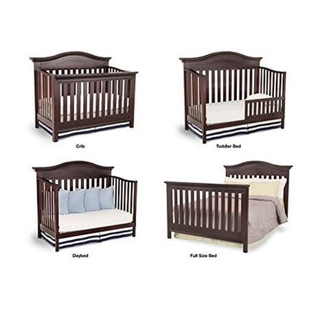 Simmons Kids Augusta 6 Piece Moles Brown Nursery Furniture Set Simmons Kids Augusta 6 Piece Moles Brown Nursery Furniture Set Convertible Crib Daybed