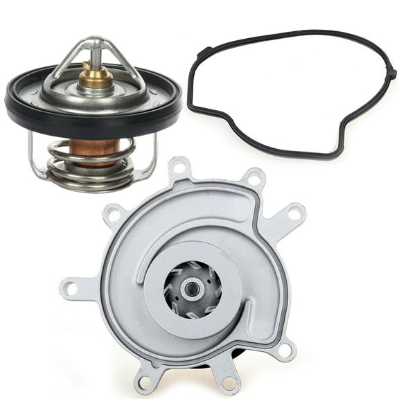 ECCPP Water Pump Thermostat Housing Assembly Fit for Dodge Nitro 3.7L 2007-2011, for Dodge for Ram 1500 3.7L 2002-2010, for Dodge for Ram 1500 4.7L 2002-2010 2002-2009 AW7163 1204350