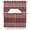 Red, variant on Blue Grey Boho Striped Kitchen Curtains Swag Valance for Windows/Bathroom/Cafe, Southwestern Ethnic Tribe Vintage Rod Pocket Drape Panel Swag Curtains Valance for Bedroom/Living Room 56"x36"