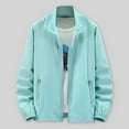 thumbnail image 2 of Women's Casual Solid Color Loose Jacket Outdoor Sunscreen Shirt Cardigan Sweaters for Women, 2 of 2