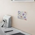 thumbnail image 5 of Yayeee Toggle Light Switch Wall Plate 2-Gang 4.56"x4.48" Decorative Outlet Cover, Purple Flower Pattern, 5 of 7