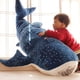 thumbnail image 3 of 50/100CM Nuevos juguetes de peluche de tiburón azul de dibujos animados Peces grandes Ballena Bebé Suave Animal Almohada Muñecas Niños Regalos de Cumpleaños, 3 of 4